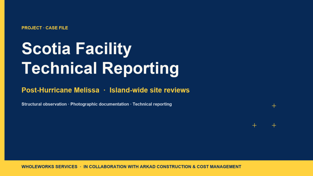 Scotia Facility Technical Reporting cover